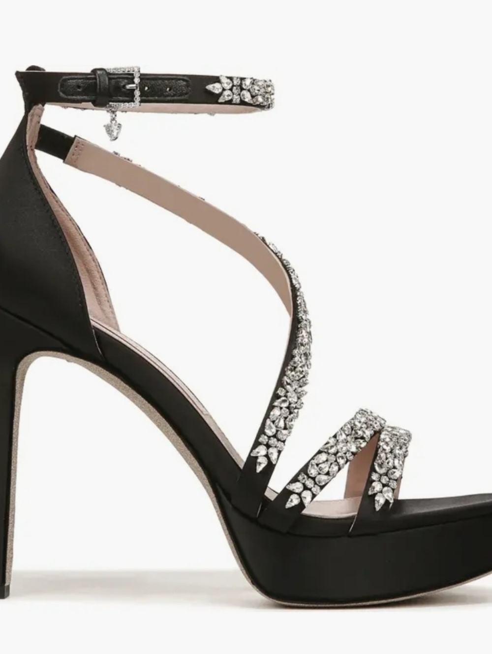 Pnina Tornai for Naturalizer Love Ankle Strap Platform Sandal Size 7.5 - Picture 3 of 10